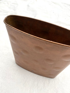 COPPER SHAE VASE