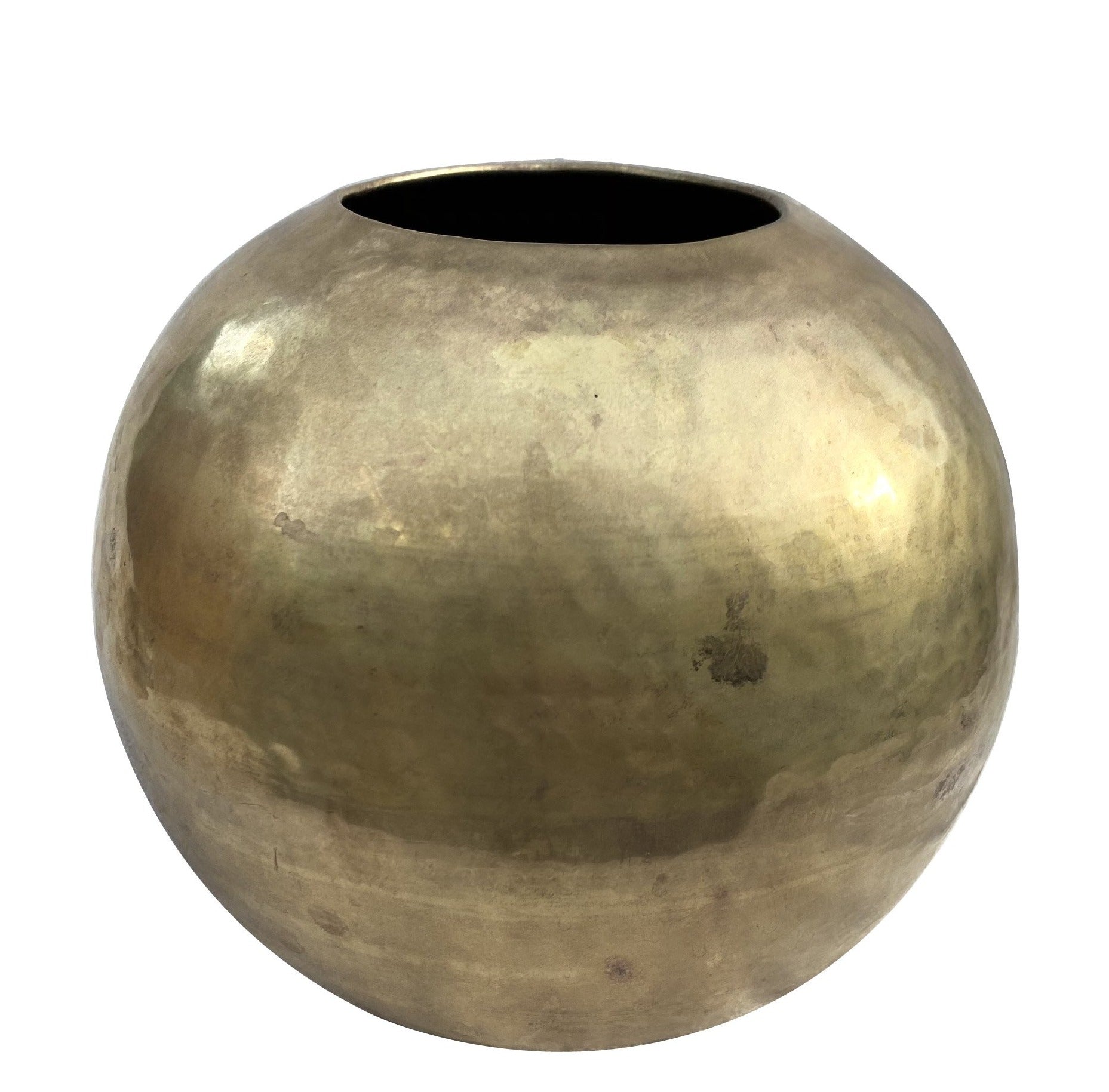 JASPER BRASS PLANTER