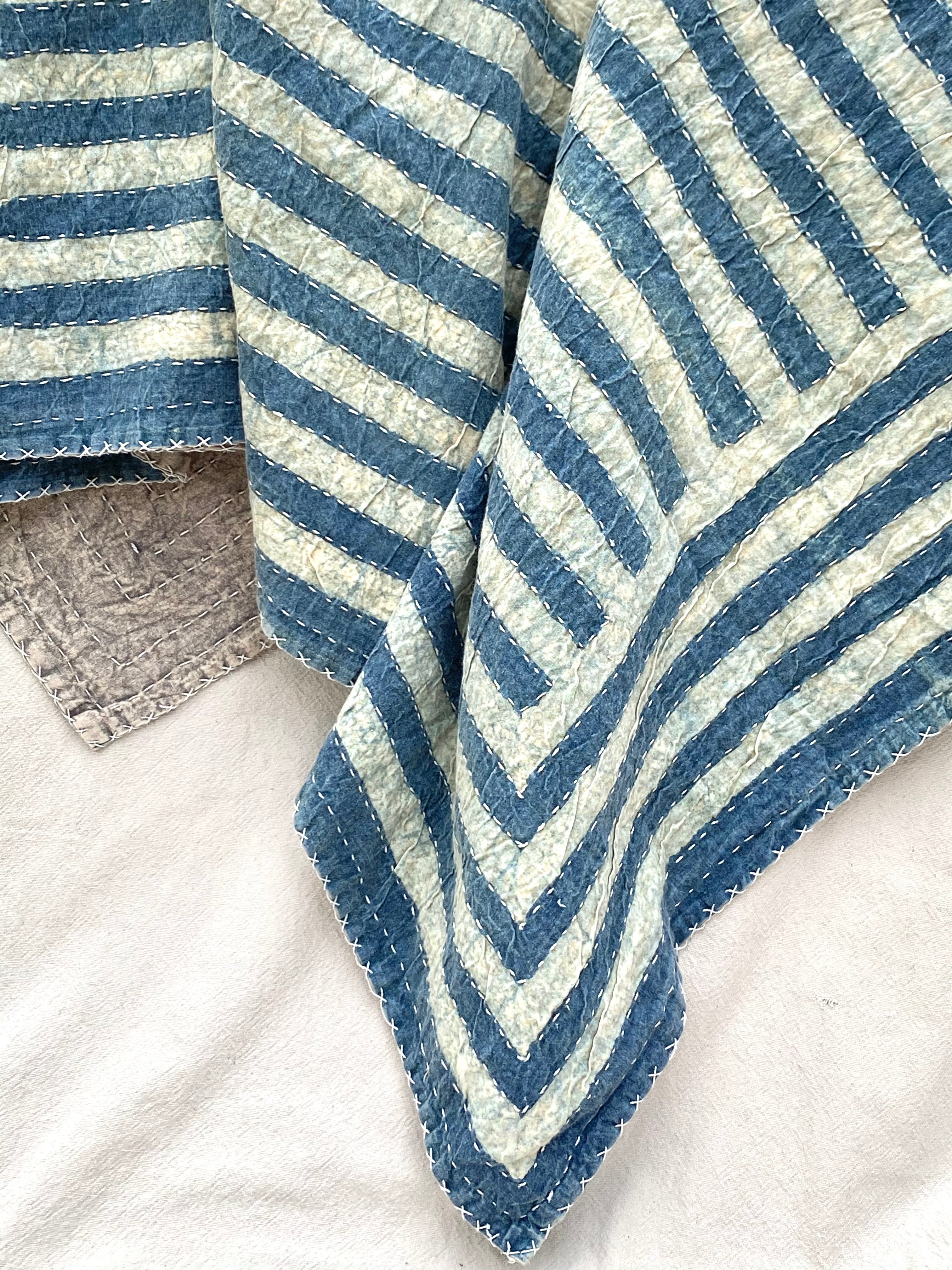 INDIGO KANTHA BLANKET