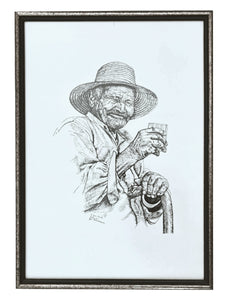 MAN WITH A DRINK