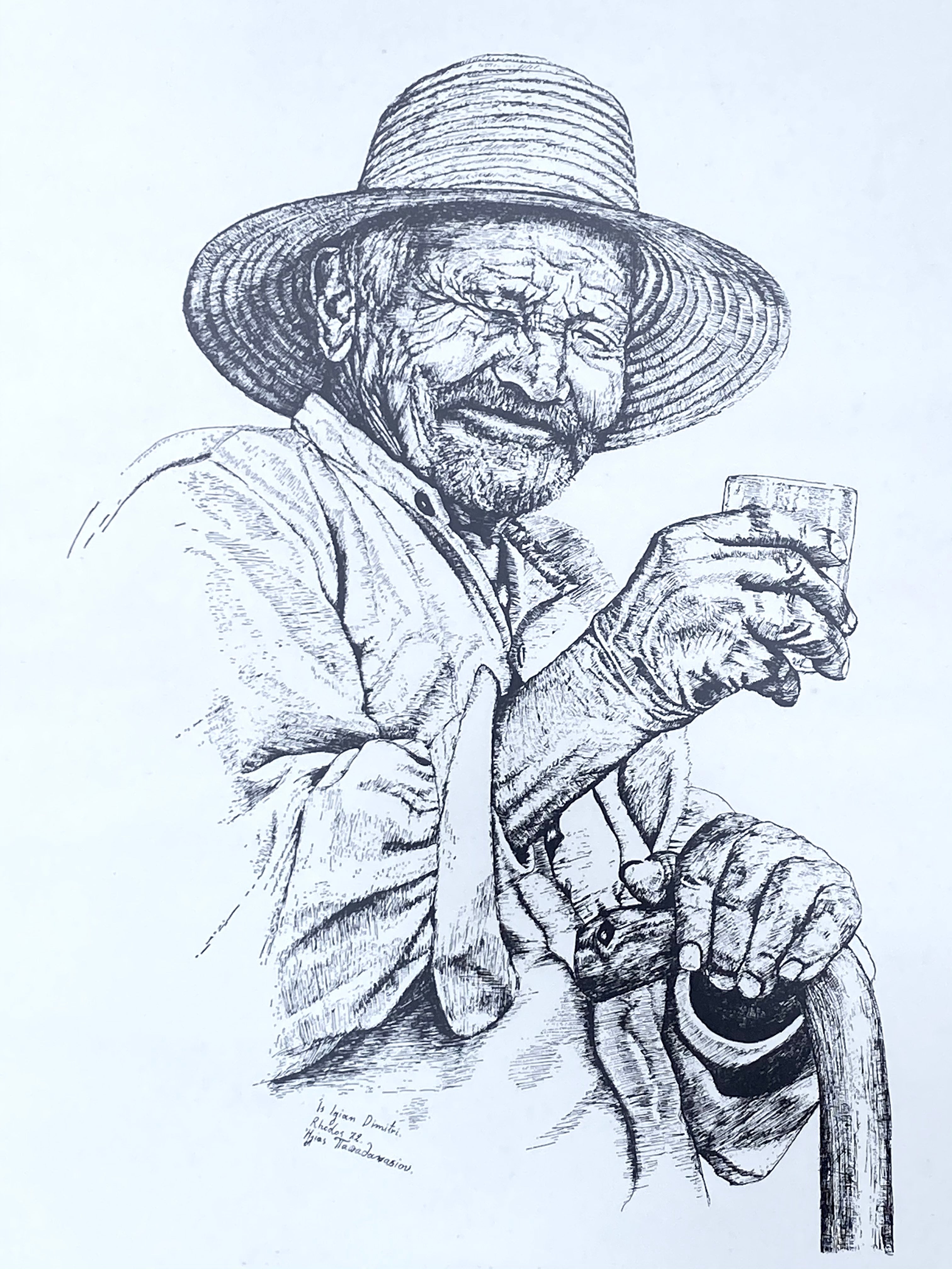 MAN WITH A DRINK