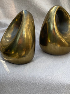 BEN SEIBEL BRASS BOOKENDS