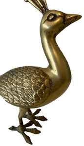 BRASS PEACOCK